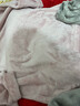 安之伴睡衣女士晚秋冬双面法兰绒多色长袖圆领套头厚款保暖简约舒适可外穿家居服套装 浅豆沙 XL 实拍图