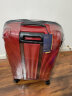 新秀丽SAMSONITE贝壳拉杆箱CS2登机箱超轻行李箱C-LITE旅行箱V22升级版 红色 25寸 实拍图