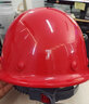 伟光 ABS安全帽 圆顶新国标透气款 防砸耐穿刺电绝缘 Y型下颏带工地建筑头盔 红色旋钮式【京东自营】 实拍图