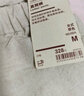 无印良品 MUJI 女式 法国亚麻 直筒裤 402825 BEG01C1S 原色 M 实拍图