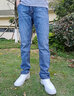 JEEP SPIRIT吉普牛仔裤男宽松秋冬季男士直筒裤微弹休闲裤 磨白蓝色加绒 28 实拍图