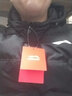 李宁（LI-NING）羽绒服男女同款新品冬季中长款过膝防风保暖加厚连帽大码运动外套 黑色(不可拆卸帽-加厚棉服) M 170/88A 实拍图