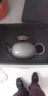东道汝窑河南非遗2010年老东道功夫茶具配件茶叶罐密封储存陶瓷摆件 如意茶叶罐（天青） 150ml 1个 实拍图
