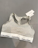 Calvin Klein内衣【明星同款摩登引力带】女士ck无钢圈轻运动背心文胸F3785AD 020-椰青灰 S 推荐70A-75A 实拍图
