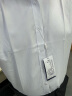罗蒙（ROMON）纯色商务职业正装男士白衬衫工装外套长袖衬衣男CS108白色5XL 晒单实拍图