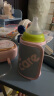 babycare婴儿奶瓶套奶瓶防护袋奶瓶保护壳便捷随身携带奶瓶保温套 摩恩蓝 实拍图