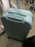 花瞳行李箱女学生大容量拉杆箱28万向轮密码箱登机旅行箱皮箱子 薄荷绿【B168多功能】 24英寸 -中途旅行 实拍图