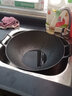 小幸福鑄鐵（KITCHEN LITTLE HAPPINESS KITCHEN）传统加厚双耳铸铁锅老式圆底大铁锅家用生铁锅无涂层不粘锅燃气用 33cm（圆底）+木盖+手套 33cm 实拍图