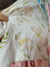 小三月婴儿秋衣单上衣春秋薄款纯棉a类 新生儿长袖贴身内衣宝宝无骨开衫 C1花田小兔 80 cm 建议16-19斤 实拍图