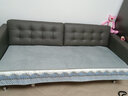 归韵沙发垫四季通用简约现代高级感防滑坐垫子客厅组合沙发套罩盖布巾 炫云-灰色 90*180cm 实拍图