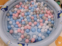 曼龙婴儿海洋球池彩色球加厚弹力波波球球池室内游乐场家用 200个装-童梦星球色-送收纳网 实拍图