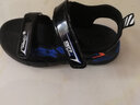 轩途诗儿童凉鞋男 新款夏季男童凉鞋 中大童软底防滑儿童小孩子学生凉鞋 黑蓝 31 码 实拍图