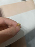 明牌珠宝生日礼物 足金黄金古典锁扣吊坠项坠挂件送礼女老婆工费150 足金 AFC0231祥云锁 约2.21克 实拍图