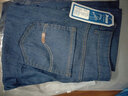 望了型春夏秋款弹力男士牛仔裤男宽松直筒商务休闲长裤工作干活耐脏男裤 2件装(8010蓝+009蓝) 31 腰围(二尺四) 实拍图
