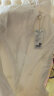 茵曼（INMAN）莱赛尔天丝刺绣法式度假风白连衣裙2024夏女装新款A字气质长裙子 淡香杏 M 晒单实拍图