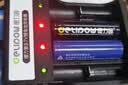 德力普（Delipow）18650锂电池 3.7V-4.2V通用大容量12775mWh平头4节充电锂电池配四槽智能充电器套装强光手电筒专用 实拍图