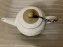 爱饰唯 茶壶陶瓷功夫花茶茶具套装单壶良瓷珍藏金银错工艺撞色饕餮茶壶 饕餮鎏银茶杯 实拍图