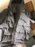 啄木鸟羽绒服男士冬季新款鸭绒防寒服加厚时尚休闲中青年免洗保暖外套男 灰色 2XL【建议115-135斤】 实拍图