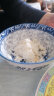 华青格青花瓷6英寸唐式家用饭碗面碗汤碗陶瓷碗2只装 高温釉下彩餐具 实拍图