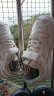 巴布豆（BOBDOG）男童鞋软底透气儿童运动鞋气孔低帮板鞋 101531030 白色30 实拍图