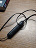 德希迪磁吸无线运动游戏蓝牙线控耳机 半入耳式带麦可通话手机音乐K歌适用于苹果安卓小米电脑耳麦低音炮 磁吸耳机黑色 实拍图