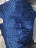 三枪男士内裤纯棉平角裤大码宽松透气裤头格纹全棉阿罗裤男四角短裤衩 组合2【藏青花+黑蓝花+黑紫花】 L /170（建议90-120斤） 实拍图