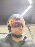 优维斯（UVEX）wanted visor雪镜一体式滑雪头盔 德国进口全地形单双板滑雪盔 哑光黑 54-58cm【晒图有礼】 实拍图