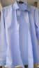 杉杉【DP免烫】工装衬衫男长袖天蓝色春季新款商务正装抗皱纯棉衬衣 FQC235DP202长袖 39 （推荐63-68kg） 实拍图
