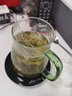 金灶（KAMJOVE）茶杯 茶水分离杯 耐热玻璃泡茶杯子 带过滤创意水杯 办公个人杯 300ml/TP-602（琉璃手柄） 实拍图