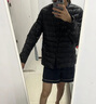 雅鹿羽绒服女轻薄短上衣2026秋冬季新款女士轻便外穿内胆保暖羽绒外套 黑色 3XL 【推荐140-155斤】 实拍图