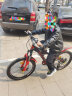 永久（FOREVER）儿童自行车22寸变速山地车中小学生单车碟刹减震赛车脚踏车黑红色 实拍图