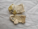 babycare婴儿袜子夏季薄款女童棉袜新生儿男童地板袜宝宝儿童袜 格林奶黄 3双 0-3月 /S码 实拍图