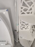 海迎（HAYAN HY） 浴室置物架免打孔洗手间卫生间置物架收纳架方形三角墙角置物架 方形置物架 2层+挂钩（pp材质） 晒单实拍图