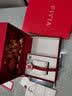 飞亚达（FIYTA）【节日礼物】手表女四叶草系列女士机械贝母盘镶钻石英表送女友 【门店款】中国红机械女表 实拍图