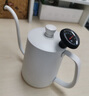 泰摩 鱼03手冲壶 家用手冲咖啡壶 细嘴壶 煮咖啡器具 【挂耳手冲壶|白色】300ml 实拍图