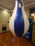 九日山 梨形沙袋吊式 家用散打成人拳击训练沙包袋儿童沙袋健身25KG 蓝白-超纤 晒单实拍图