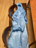 星工（XINGGONG）防静电服 连体带帽无尘洁净服防尘用喷漆防护工作服 蓝色 4XL码 实拍图