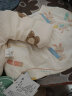 贝乐咿新生儿衣服秋冬季0到3个月棉衣男宝宝保暖半背衣初生婴儿加厚上衣 1717+1911 52 实拍图
