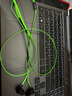 雷蛇雷蛇（Razer）战锤狂鲨专业版V2电脑吃鸡游戏入耳式耳机带麦克风 绿色+TPC转换器 实拍图