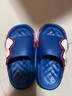 圣闲奥特曼夏季儿童拖鞋防滑厚底男童室内女童大中小童小孩凉拖鞋宝宝 深蓝 30 /31适合4-5周岁适合脚长17CM 实拍图