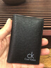 CAELI\x26KELEIE男士卡包超薄真皮卡夹名片夹多卡位银行卡套迷你小卡片包K519 黑色 实拍图