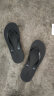 卡帝乐鳄鱼（CARTELO）人字拖鞋男士夏季户外穿运动居家用软底沙滩凉拖 VP1520 黑色 43 实拍图