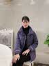 俞兆林中老年人羽绒服女妈妈装冬装外套加厚棉衣60岁70奶奶棉服大码棉袄 DMJ-2209 紫色【棉服】 加厚 2XL 【建议105-120斤左右】 实拍图