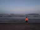 Devo的沃男女同款凉拖EVA一字拖鞋外穿夏季防水凉拖鞋海边沙滩鞋1618 白色EVA 37 实拍图