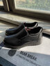 康奈男鞋 高帮皮鞋商务棉鞋加绒休闲皮鞋爸爸鞋男靴 18227027 黑色 40 实拍图