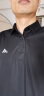 adidas舒适高尔夫翻领运动短袖POLO衫男装夏季新款阿迪达斯官方 黑色 M 晒单实拍图