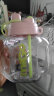 miGo棒棒糖塑料水杯大容量夏季男女学生便携运动健身双饮壶1000ml早春 晒单实拍图