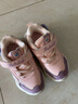 巴布豆（BOBDOG）女童鞋运动鞋秋冬季新款儿童加绒二棉老爹鞋女中大童鞋子 嫩粉/藕荷紫 28 适合脚长17.0cm 实拍图