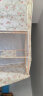 梦卡莱（MENGKALAI） 布衣柜 简易衣柜实木防潮双人衣柜简易超大空间收纳 衣柜布现代简约衣橱 1.70米春色满园 实拍图