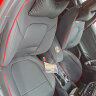 简里福特福克斯座套 2005-2020新款 经典福克斯全包两厢三厢 座椅套 福克斯专用豪华版-黑红色 晒单实拍图